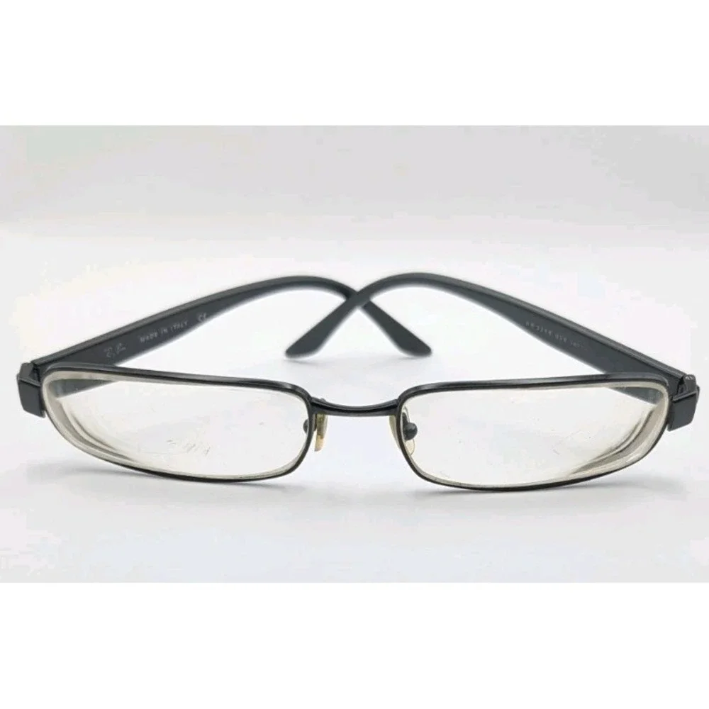 Ray-Ban RB 3256 006 Black Metal Eyeglasses Sunglasses Frames Only 58-18 Italy